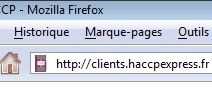logiciel HACCP Express : acc�s de n'importe quel navigateur Internet